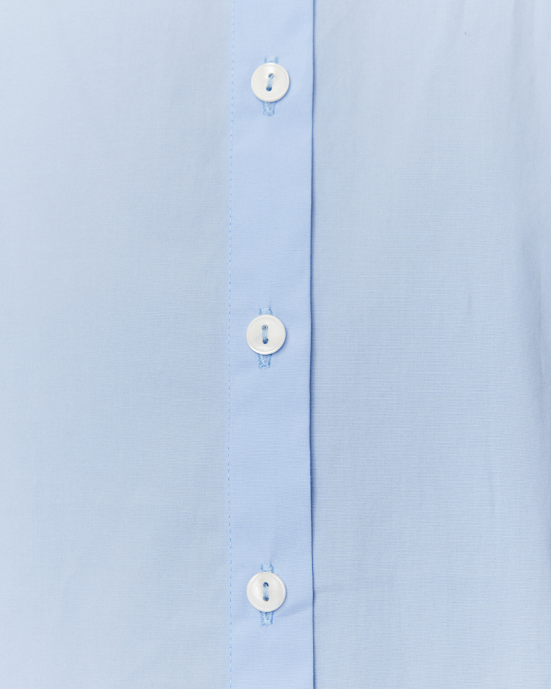 Basic-Bluse aus Baumwolle