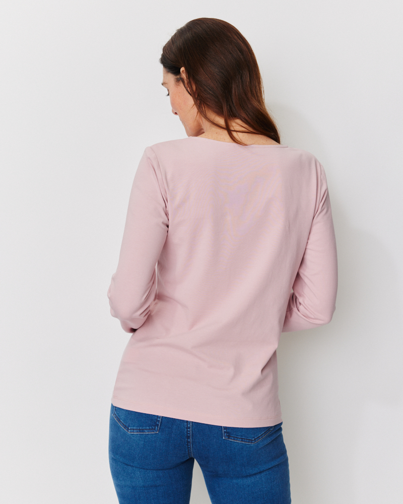 Basic-Rundhalsshirt