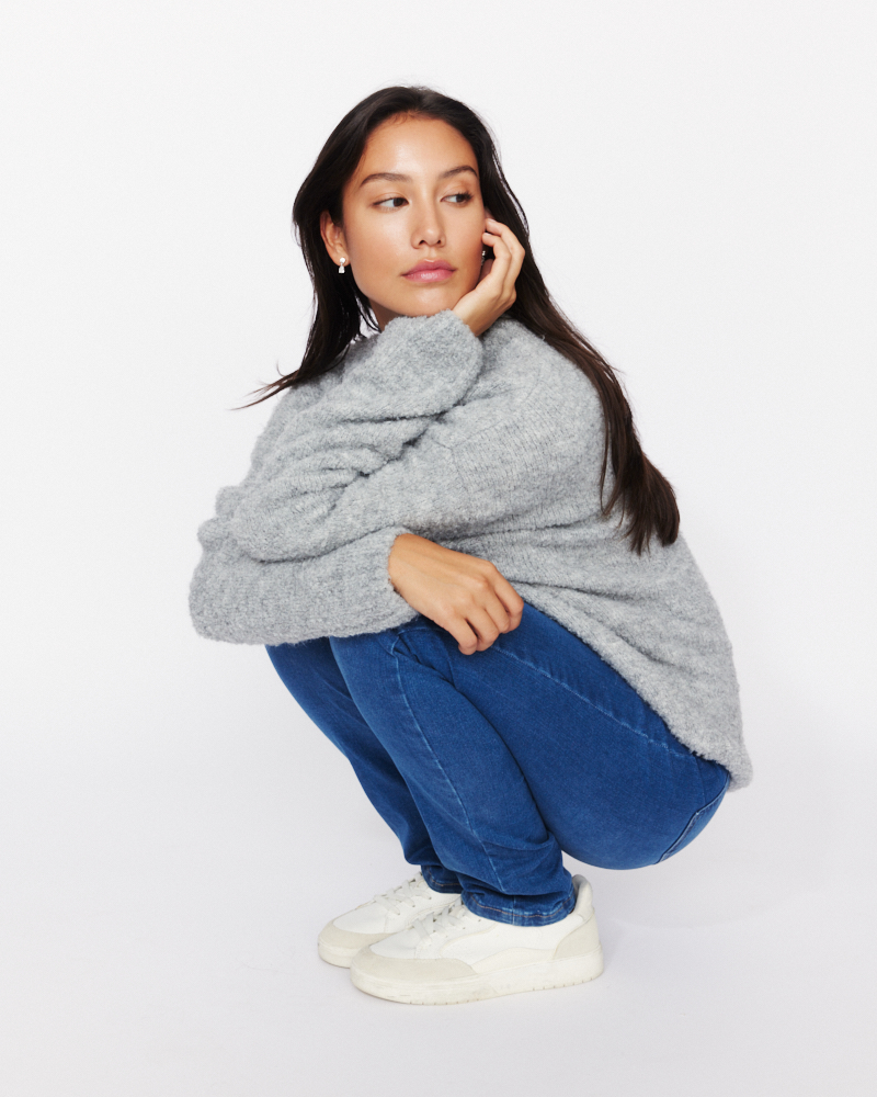 Lässiger Oversized-Pulli