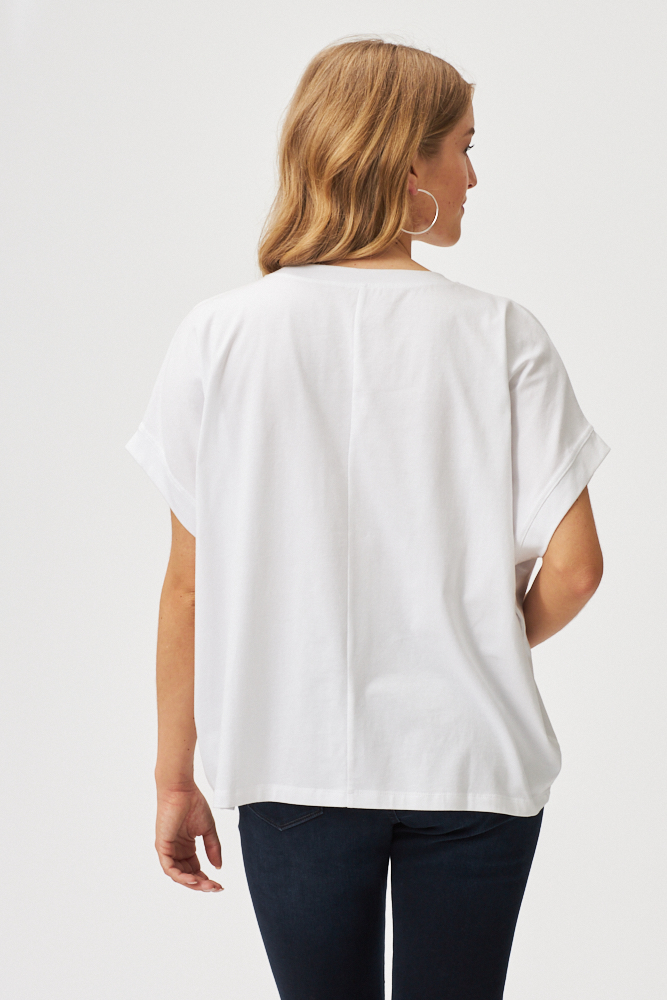 OVERSIZED-SHIRT MIT HERZ