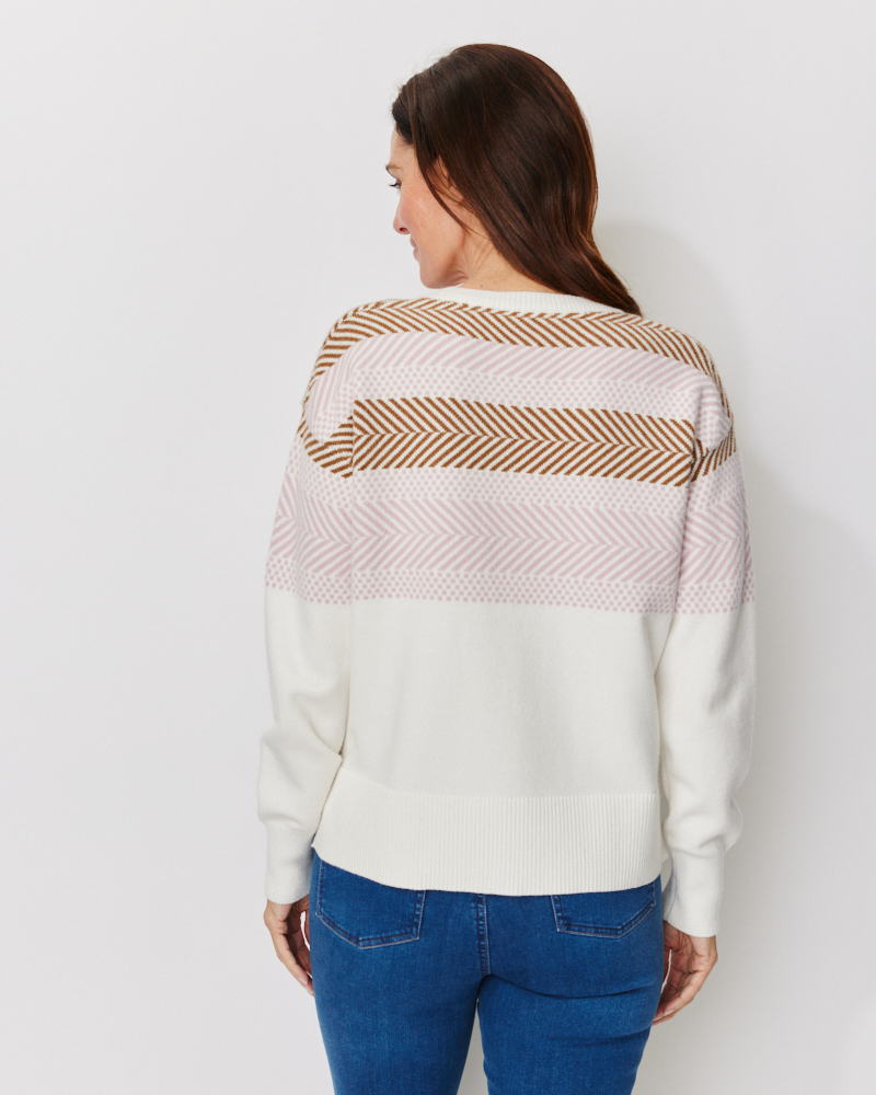 Pulli mit Norwegermuster