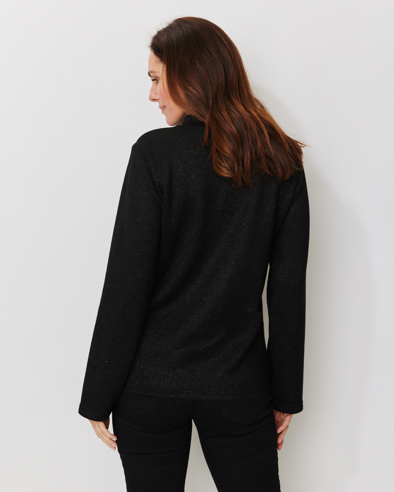 Festlicher Glitzer-Pulli
