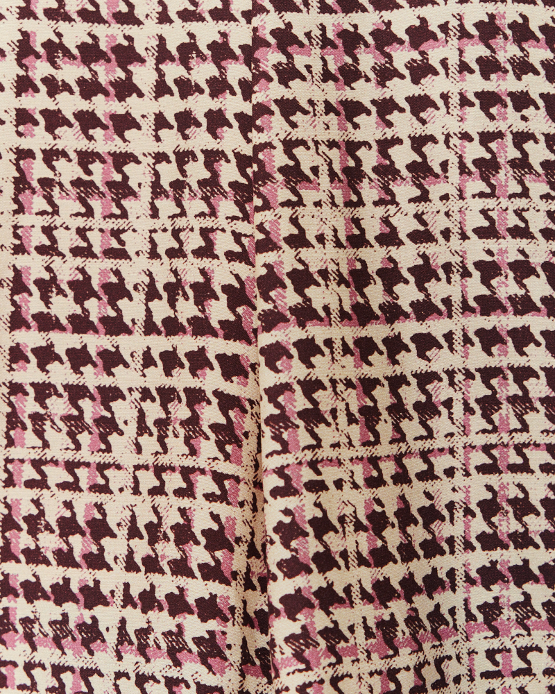 Gemusterte Viskosebluse