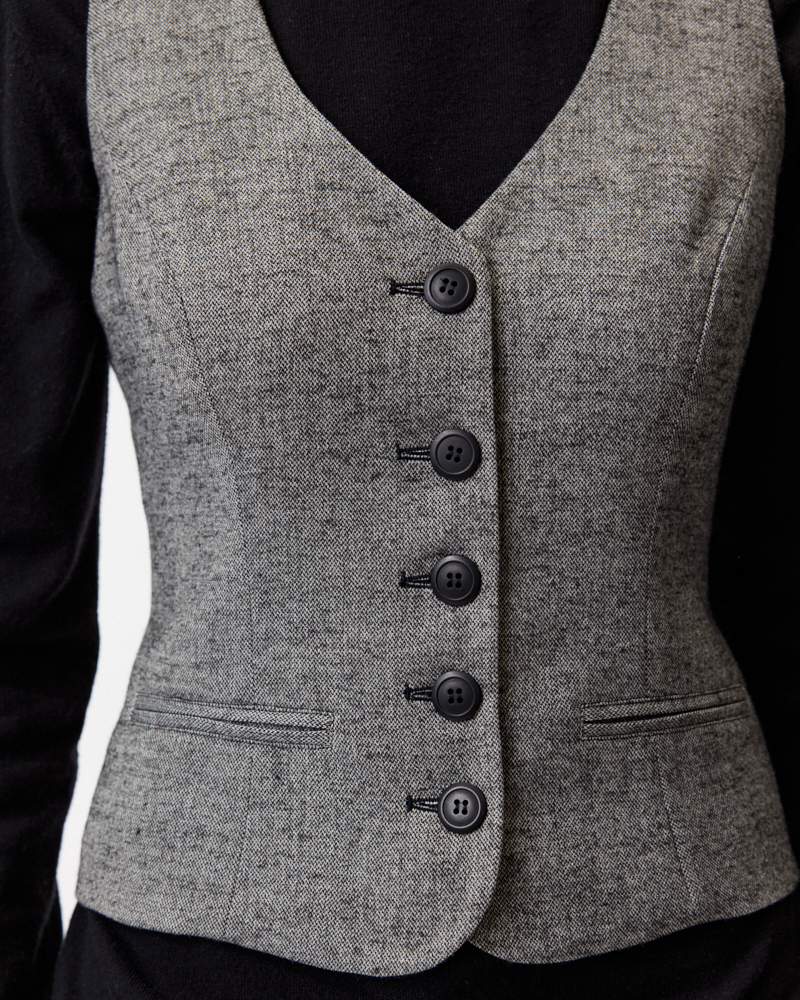 WESTE IN FLANELL-OPTIK