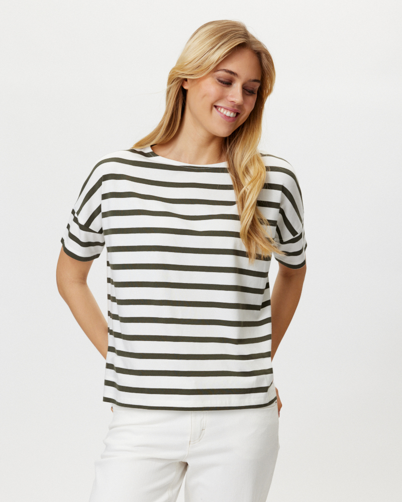 RINGELSHIRT MIT HALBARM