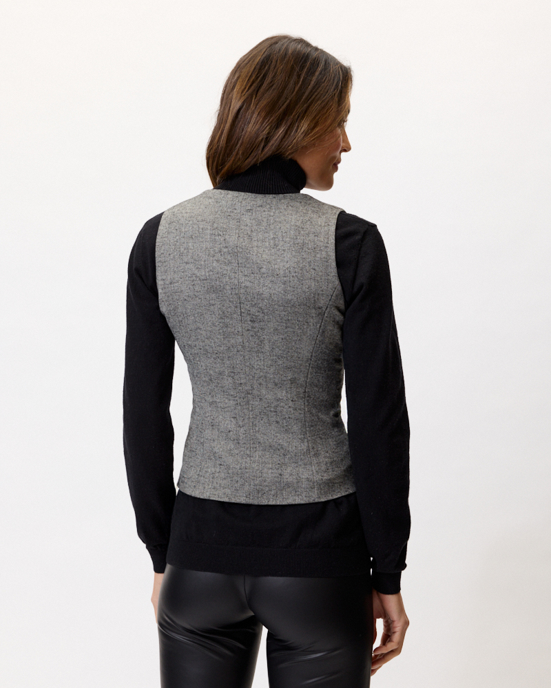 WESTE IN FLANELL-OPTIK