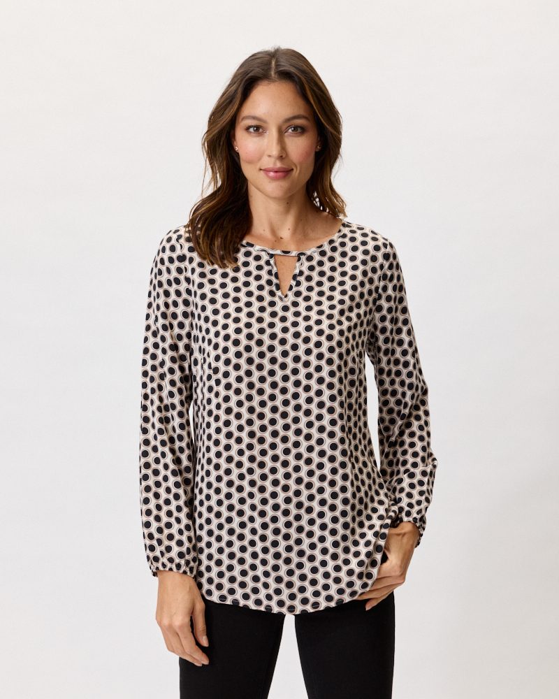 HOCHWERTIGE TUNIKABLUSE