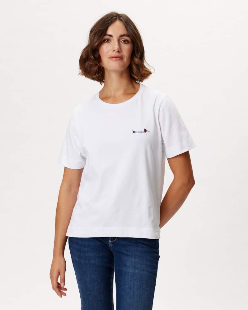 SHIRT MIT DACKEL-MOTIV