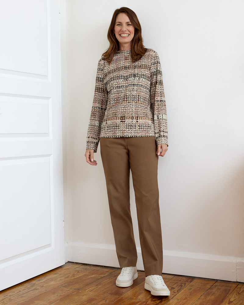 WEICHES SHIRT MIT LANGARM