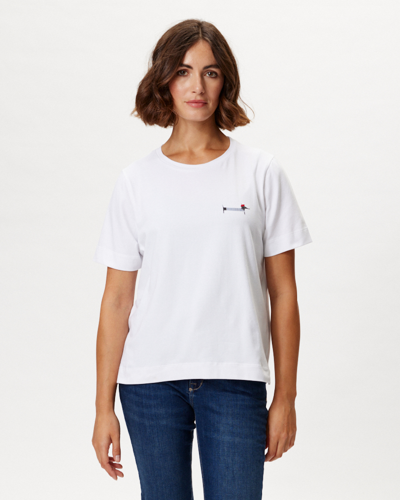 SHIRT MIT DACKEL-MOTIV